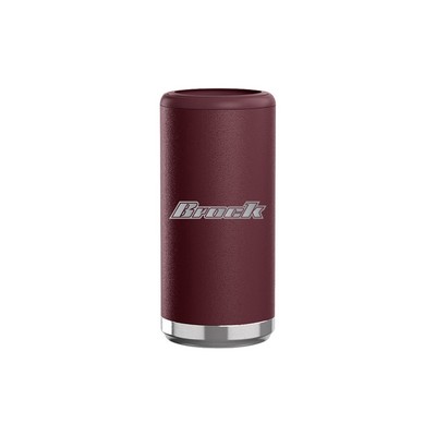 12 Oz. Matte Rosewood Maars Stainless Steel Skinny Can Cooler