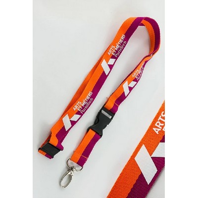 1/2" Multicolor Lanyard