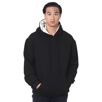 BAYSIDE Adult USA Made Super Heavy Thermal-Lined Hooded Sweatshirt