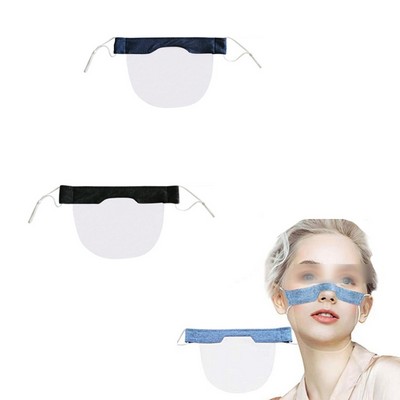 Reusable Transparent PVC Visable Face Mask