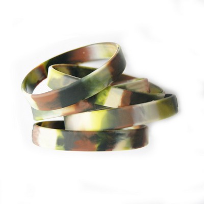 Camouflage Silicone Bracelet