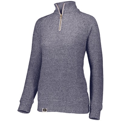 Ladies Cuddly 1/4 Zip Pullover