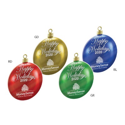 Round Acrylic Christmas Ornament