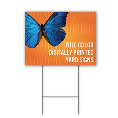 Yard Sign 24'' x 8'' - Single-sided