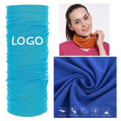 Cooling Tube Bandanna Headband Neck Scarf / Face Mask