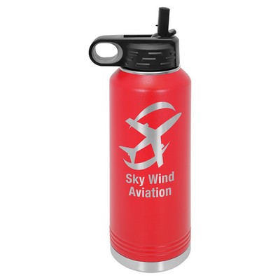 40 Oz. Red Polar Camel Water Bottle