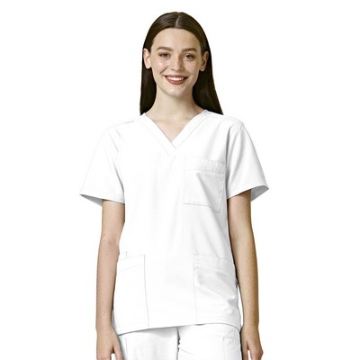 Wink® Unisex 4-Pocket Utility Scrub Top