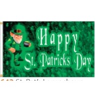 St. Pat's Leprechaun Boutique Flag (3'x5')