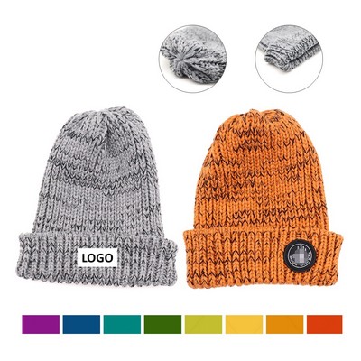 Mix Color Knitted Beanie