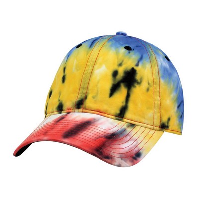 The Game Ashbury Tie-Dye Solid Cap (Embroidery)