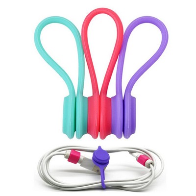 Silicone Magnetic Cable Organizer