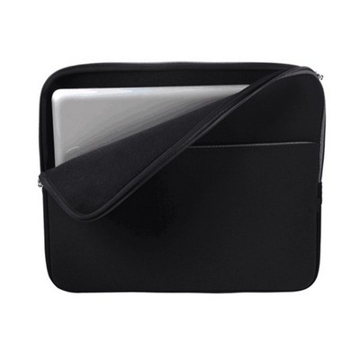 Sublimation Neoprene Laptop Sleeve W/Front Pocket Full Color