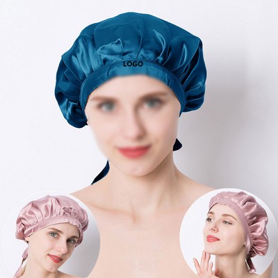 Soft Breathable 100% Mulberry Silk Sleep Cap