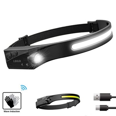 Sensor Induction LED Flashlight Headlamp