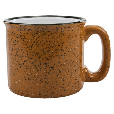 15 Oz. White/Hilo Orange Santa Fe Mug