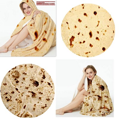 Burrito Tortilla Human Blanket