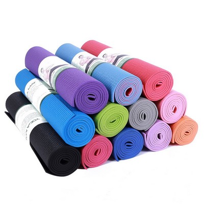 1/8" Thick PVC Yoga Mat