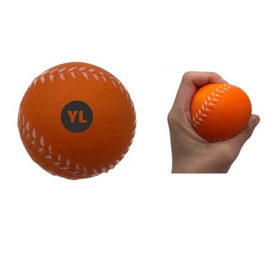 2.5" Baseball Stress Ball Reliver