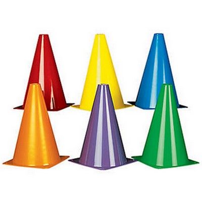 8" Colored Mini Traffic Cones