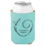 Teal Leatherette Beverage Holder