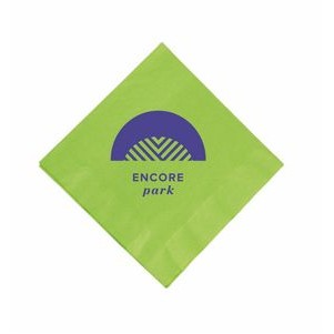 Lime 3 Ply 3 Ply Beverage Napkins