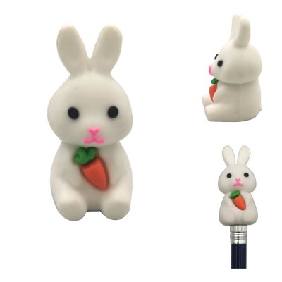 Custom shape Pencil Caps Pen Toppers Eraser