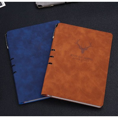 Leather Notebook with Pen