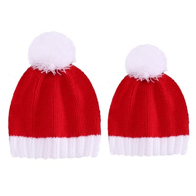 Christmas Decoration Knitted Beanie Hat