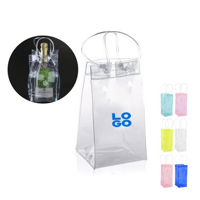 Clear Champagne Wine Ice Bag