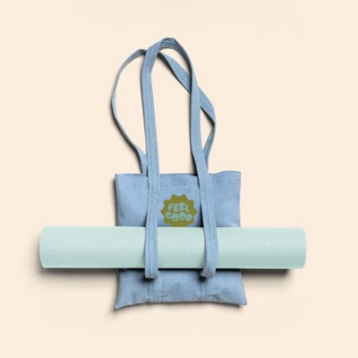 Main Squeeze Canvas/Denim Yoga Tote