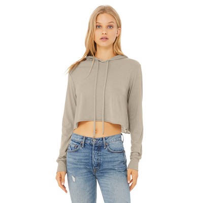 Bella+Canvas® Women's Cropped Triblend Hoodie