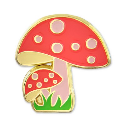 Double Mushroom Pin