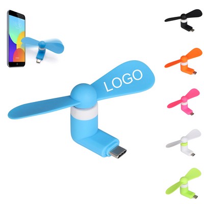 Portable USB Type C Mini Fan