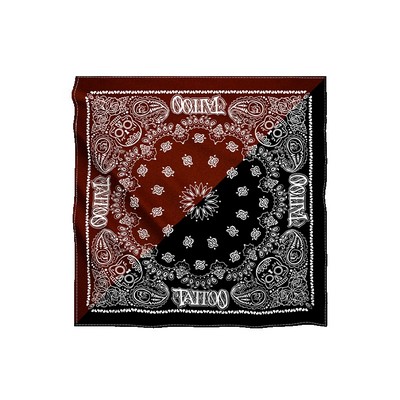 22" Dye Sublimated Bandana