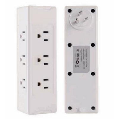 180 Degree Rotation 9 AC Ports Multiple Function Wall Charger Mold#P-07A