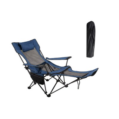 Outdoor Folding Chair with Foot Rest