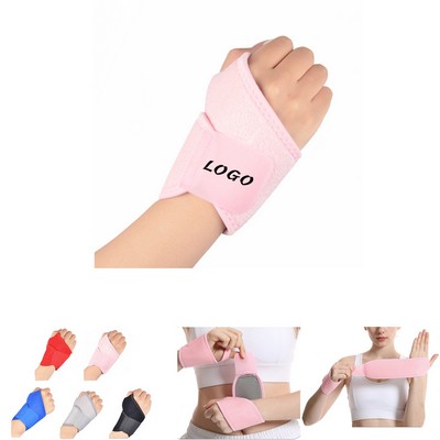 Adjustable Wrist Strap With Thumb Hole