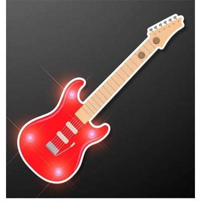 Guitar Flashing LED Light Pin