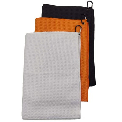 Microfiber Waffle Golf Towel