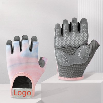 Sports Gloves for Men and Women Weight Lifting Fingerless Gloves ( S M L XL )