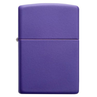 Genuine Zippo windproof lighter - Purple Matte