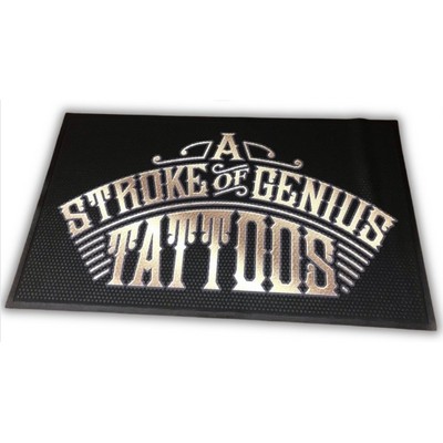 Outdoor Logo Mat - Logo Emissary Value Scraper Mat - 3' X 10'