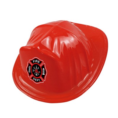 Children Kids PVC Firefighter Helmet Hat