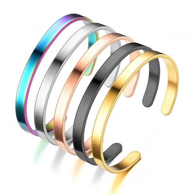 Stainless Steel Cuff Bracelet