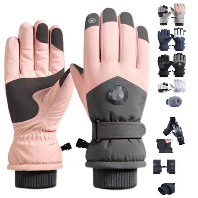 Ski Velvet Touch Screen Gloves