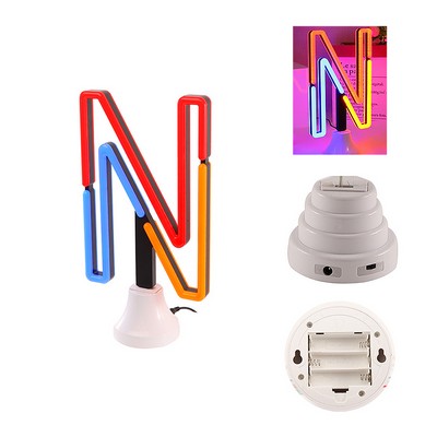 LED Neon Table night light