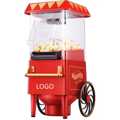 Hot Air Popcorn Machine Vintage Tabletop Popper Cart