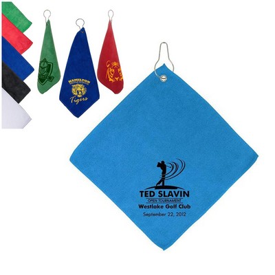 Microfiber Golf Towel W/Hook(Free shipping)