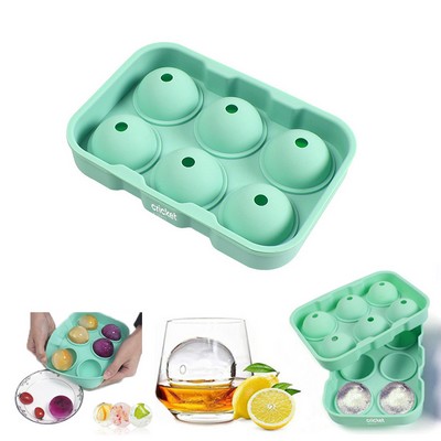 6 Silicone Ice Ball Mold