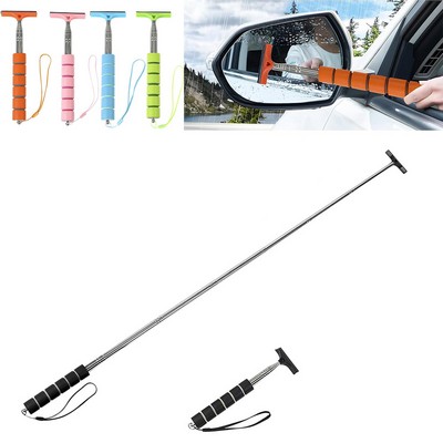 Retractable Rearview Mirror Wiper